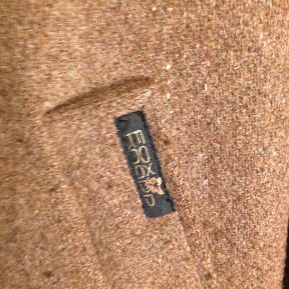 RARE Wool Fox Knapp Lined Jacket Size 38 - Picture 5 of 8